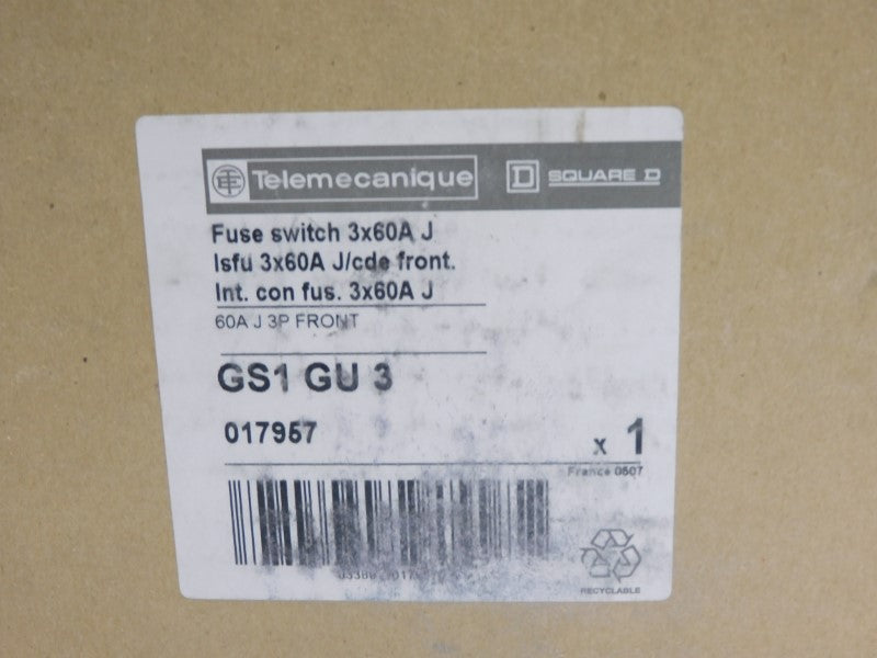 TELEMECANIQUE GS1GU3 60A NSMP
