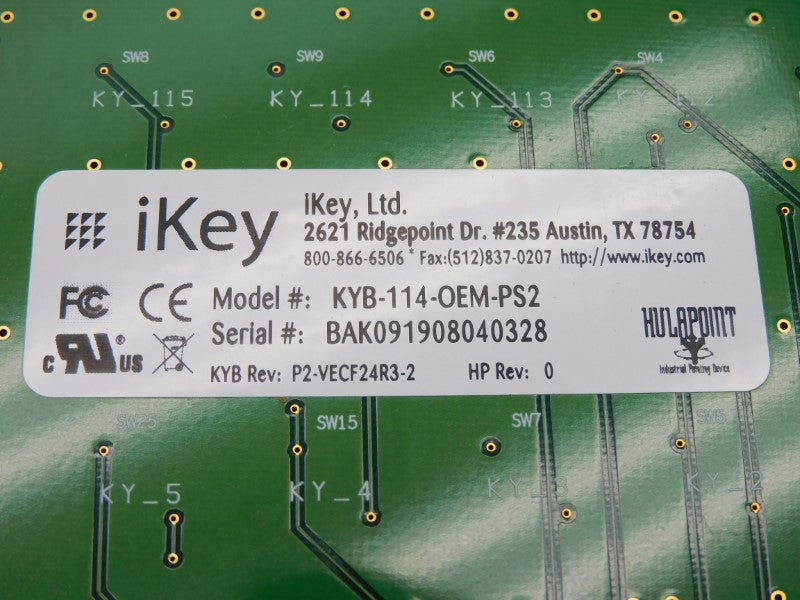 IKEY KYB-114-OEM-PS2 NSNP