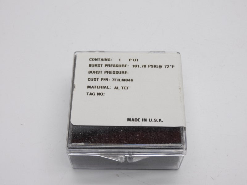 FIKE 7FILM046 101.70PSI 1" NSMP