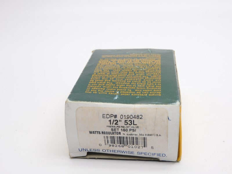 WATTS 0190482 150PSI 1/2" NSMP