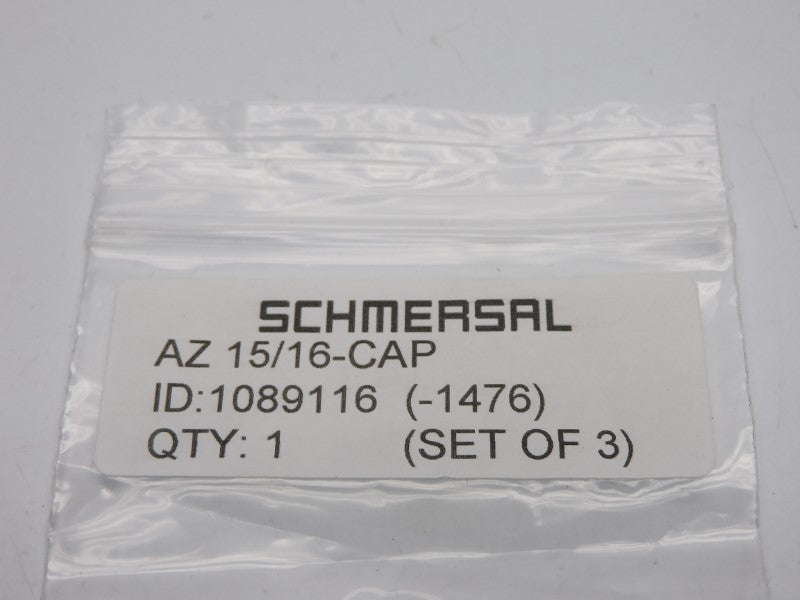 SCHMERSAL AZ15/16-CAP 1089116 (PKG OF 3) NSMP