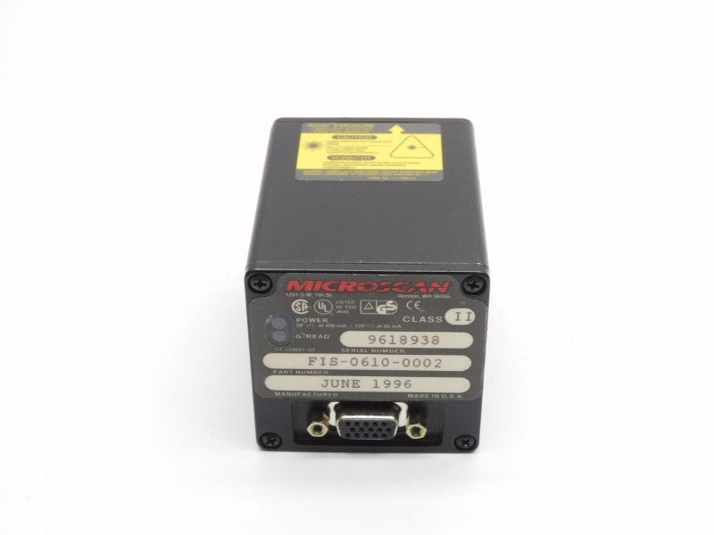 MICROSCAN FIS-0610-0002 12V UNMP