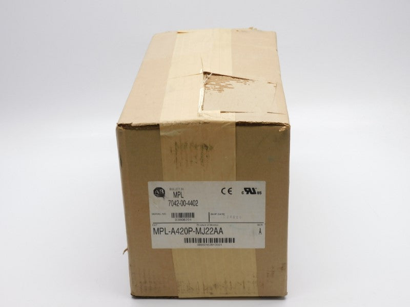 ALLEN BRADLEY MPL-A420P-MJ22AA SER. A NSFS