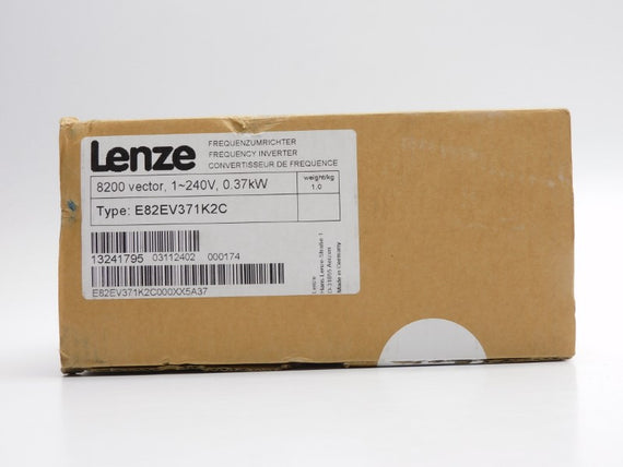LENZE E82EV371K2C 13241795 240V 5.0A NSMP