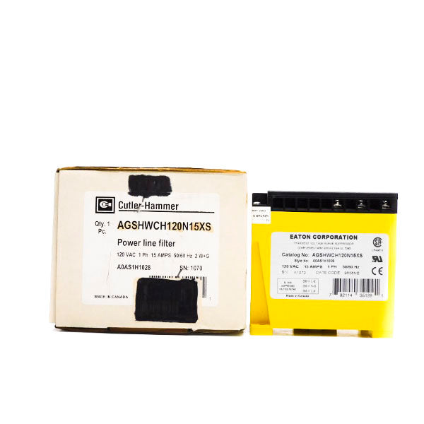 CUTLER HAMMER AGSHWCH120N15XS 120VAC 15A NSMP