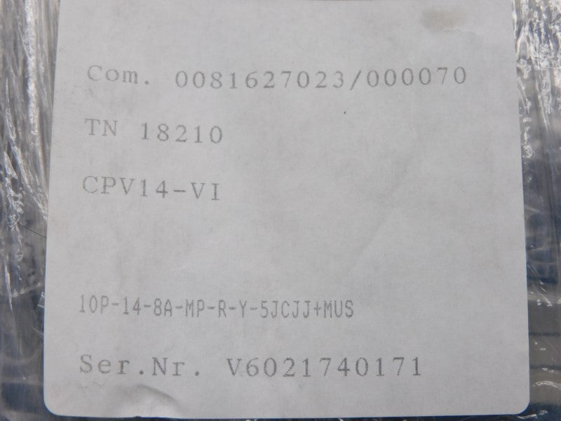 FESTO CPV14-VI-10P14-8A-MP-R-Y-5JCJJ+MUS NSNP