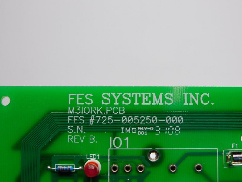 FES SYSTEMS 725-005250-000 REV. B NSNP