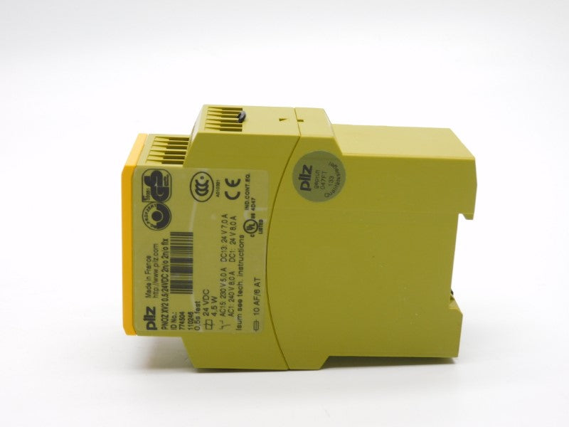 PILZ PNOZXV20.5/24VDC-2N/O-2N/O-FIX 774504 24VDC 8.0A 0.5S NSMP