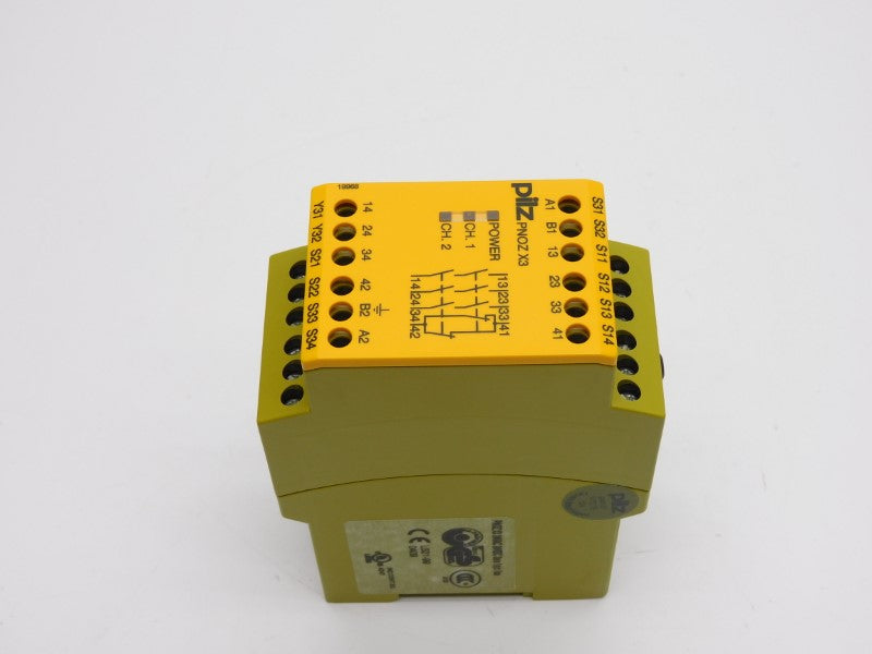 PILZ PNOZX324VAC-24VDC-3N/O-1N/C-1SO 774310 24VAC/DC 8.0A NSMP
