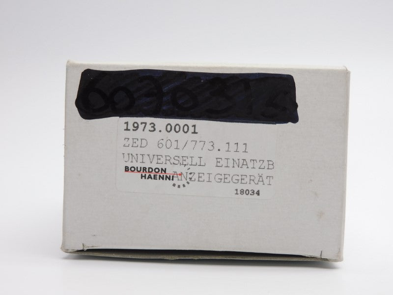 BOURDON HAENNI ZED601/773.111 1973.0001 NSMP