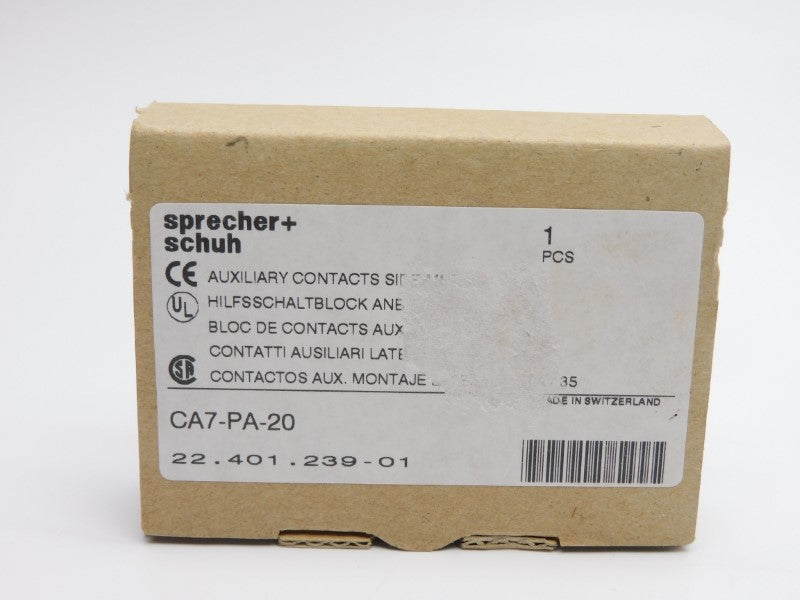 SPRECHER+SCHUH CA7-PA-20 690V 10A NSMP