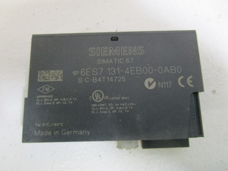 LOT OF 3 SIEMENS 6ES7 131-4EB00-0AB0 NSNP