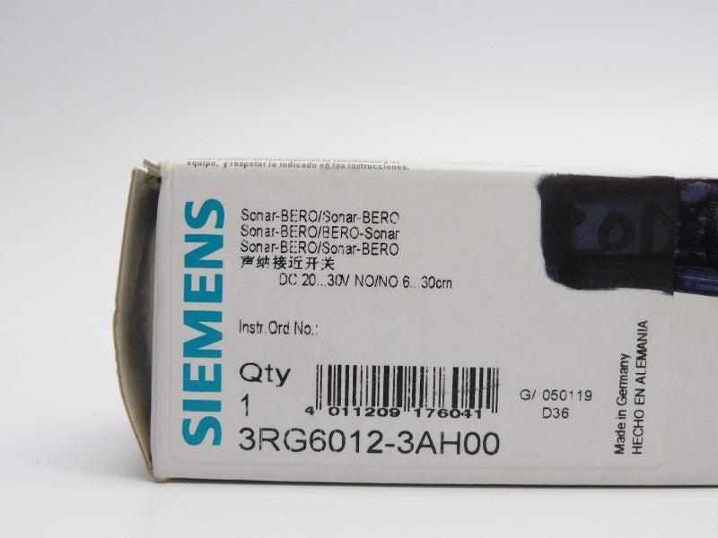 SIEMENS 3RG6012-3AH00 20-30VDC NSMP