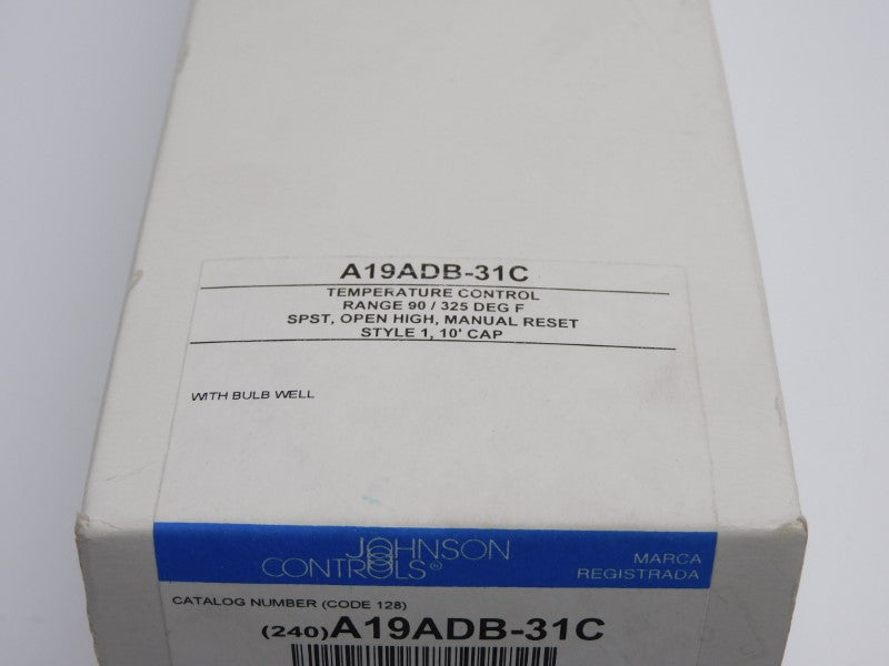 JOHNSON CONTROLS A19ADB-31C NSMP