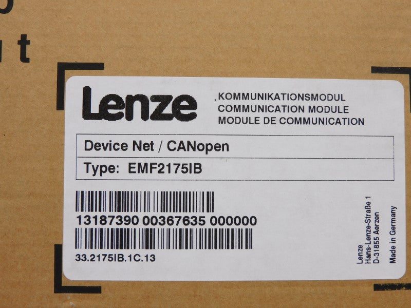 LENZE EMF2175IB 13187390 NSFS