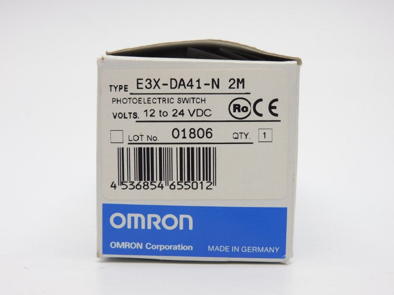 OMRON E3X-DA41-N 12-24VDC 2M NSMP