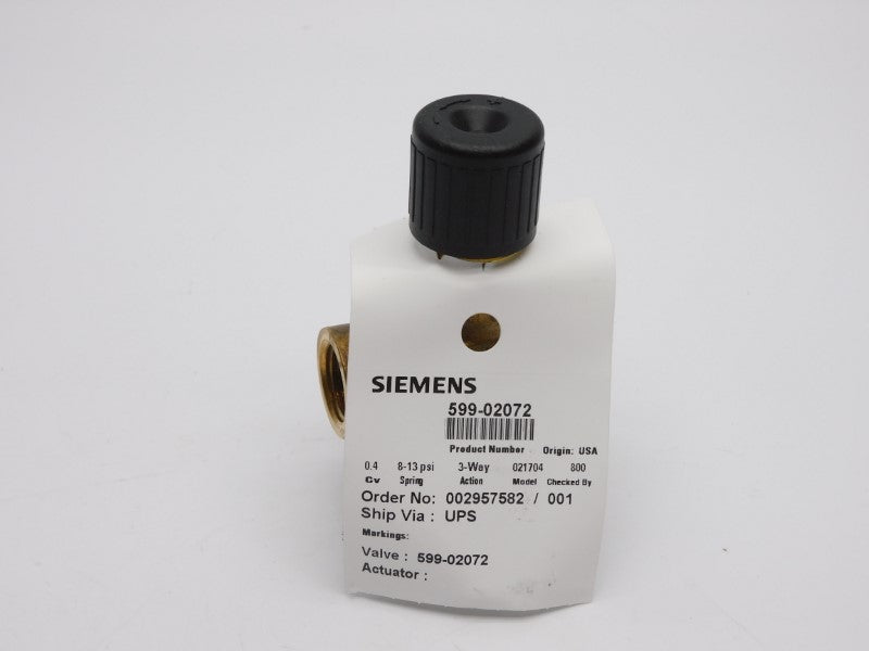 SIEMENS 599-02072 8-13PSI 1/2" NSMP