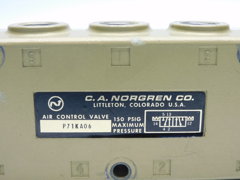 NORGREN P71KA06 150PSI UNMP