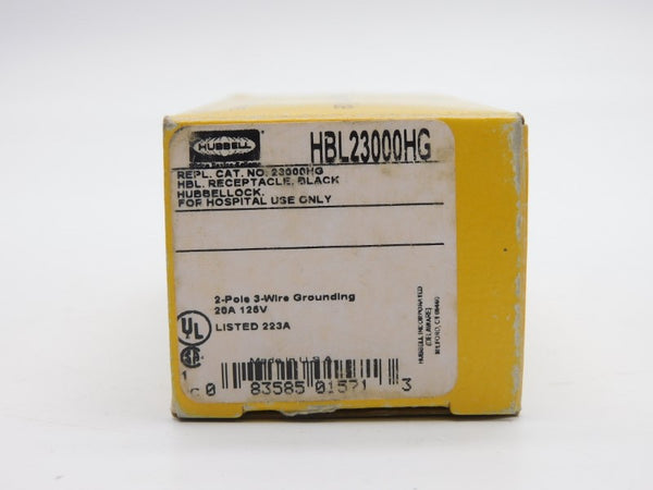 HUBBELL HBL23000HG 125V 20A NSMP