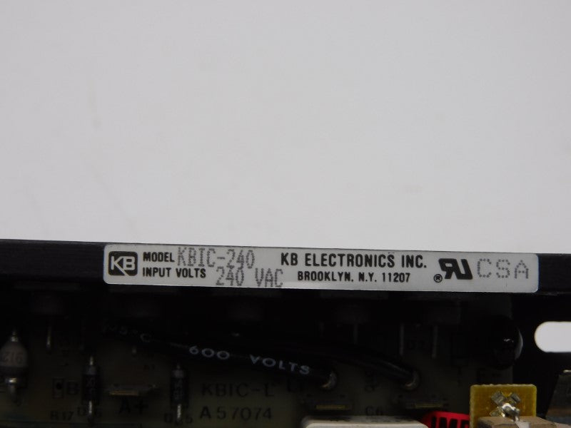 KB ELECTRONICS KBIC-240 240VAC NSMP