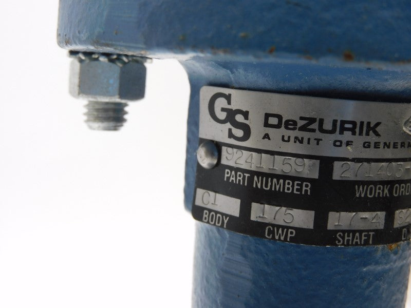DEZURIK 9241159 4" (AS PICTURED) NSNP
