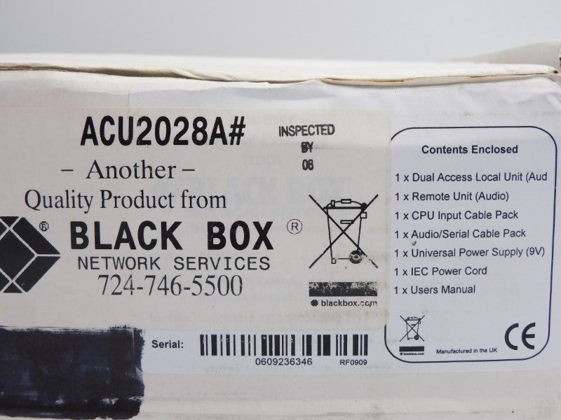 BLACK BOX ACU2028A# NSMP