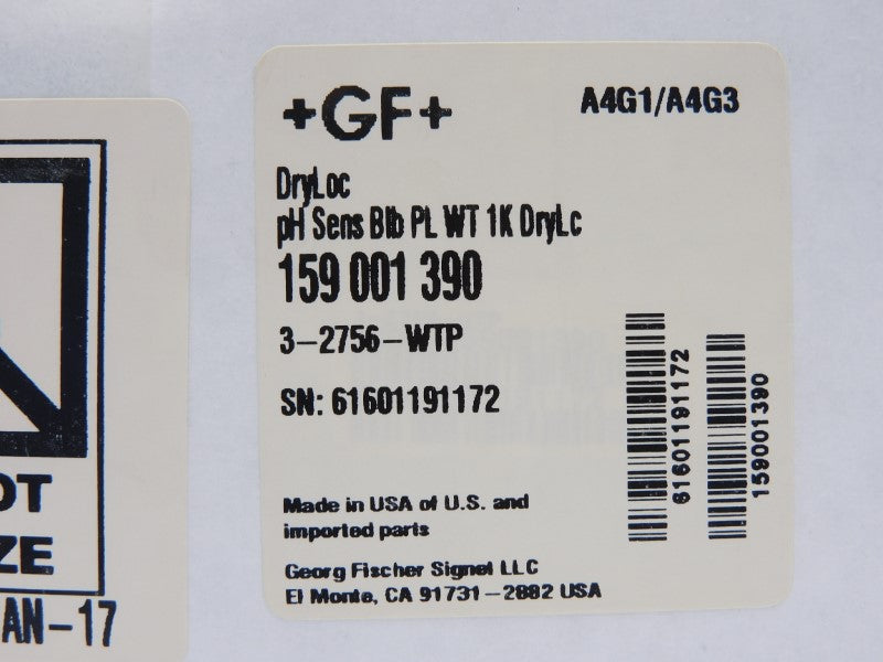 GEORGE FISCHER 3-2756-WTP 159001390 NSFS