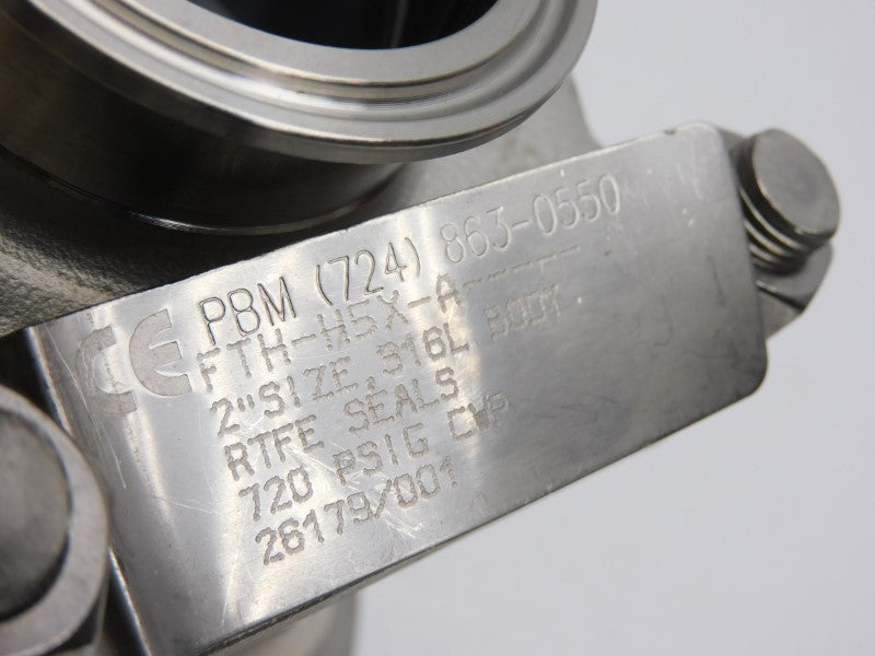 PBM FTH-H5X-A 720PSI 2" (AS PICTURED) NSNP