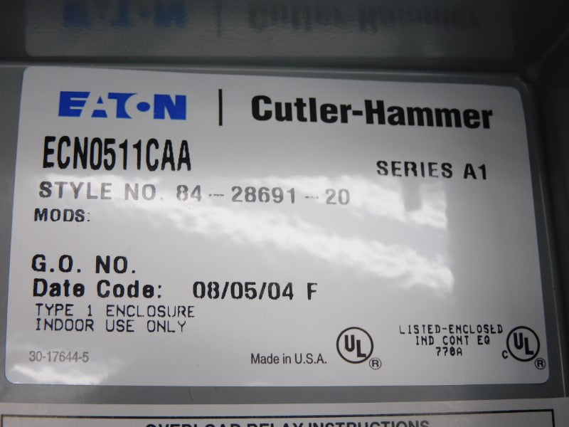 EATON ECN0511CAA SER. A1 NSNP