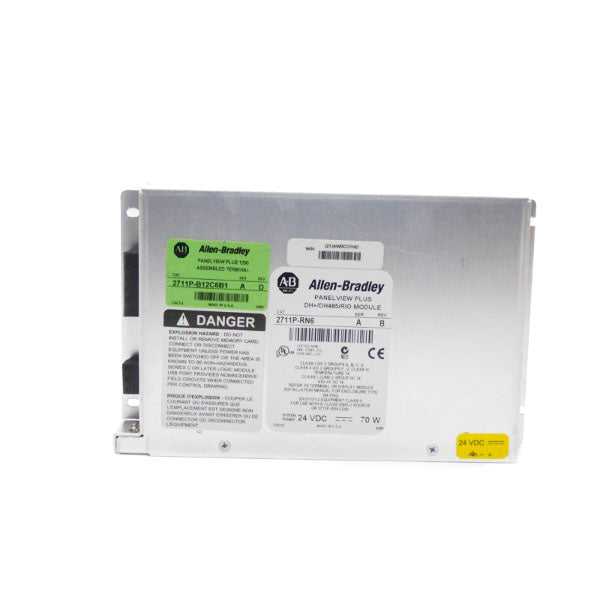 ALLEN BRADLEY 2711P-RN6 SER. A 24VDC REV. B UNMP
