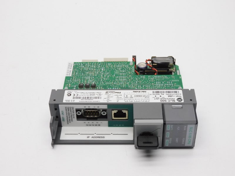 ALLEN BRADLEY 1747-L552 SER. B F/W 6 24VDC 1A (NO DOOR) UNMP