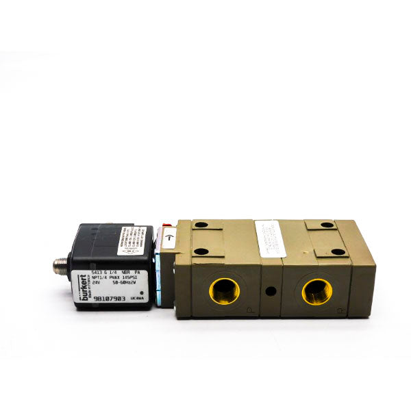 BURKERT 5413G-1/4-NBRPA 24V 145PSI NSNP