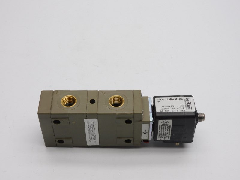 BURKERT 5413G-1/4-NBRPA 24V 145PSI NSNP