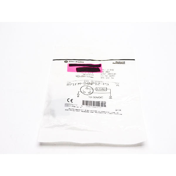 ALLEN BRADLEY 871FM-D4NP12-P3 SER. A 10-30VDC NSMP