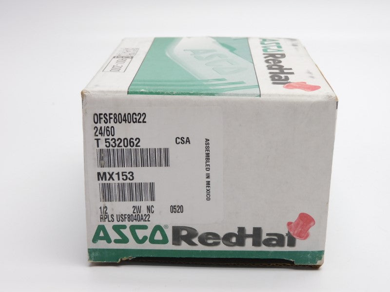 ASCO OFSF8040G22 24V 1/2" NSMP