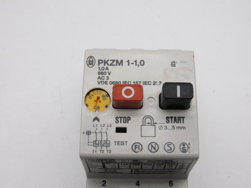 KLOCKNER MOELLER PKZM1-1.0 660V 0.6-1.0A UNMP