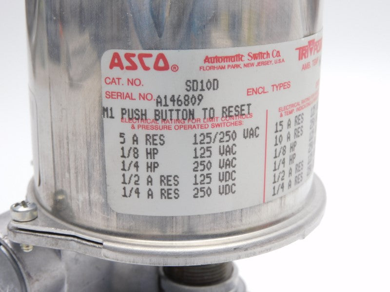 ASCO SD10D 250VAC 5A NSNP