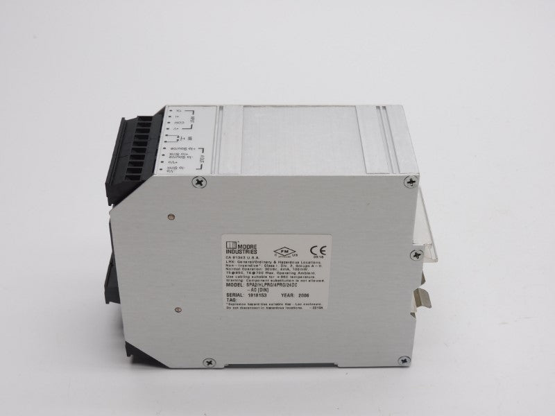 MOOR INDUSTRIES SPA2/HLPRG/4PRG/24DC-AO[DIN] 30VDC NSNP
