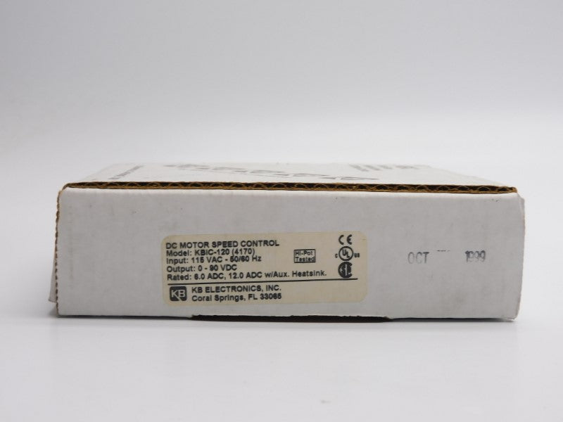 KB ELECTRONICS KBIC-120 (4170) 115VAC NSMP