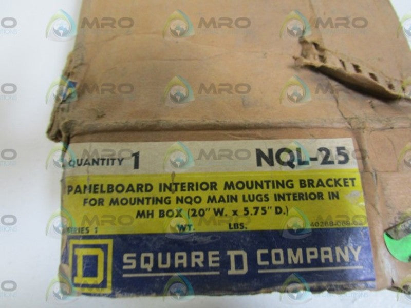 SQUARE D NQL-25 (AS PICTURED) NSMP