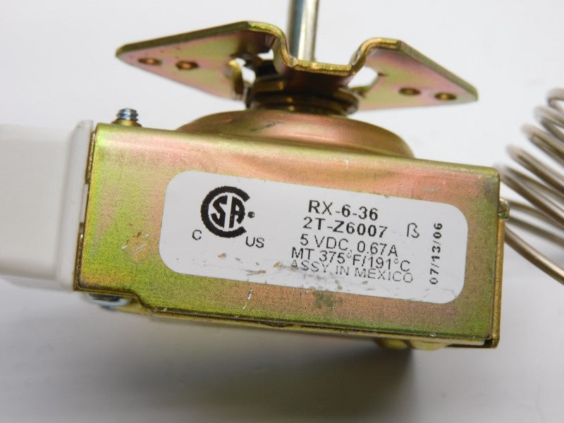 THERMOSTAT RX-6-36 5VDC 0.67A NSNP