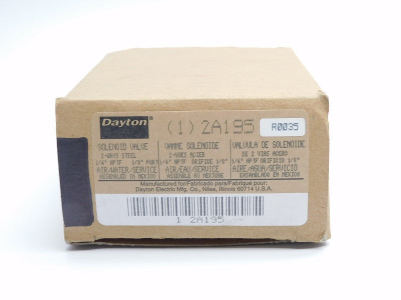 DAYTON 2A195 500PSI 1/4" NSMP