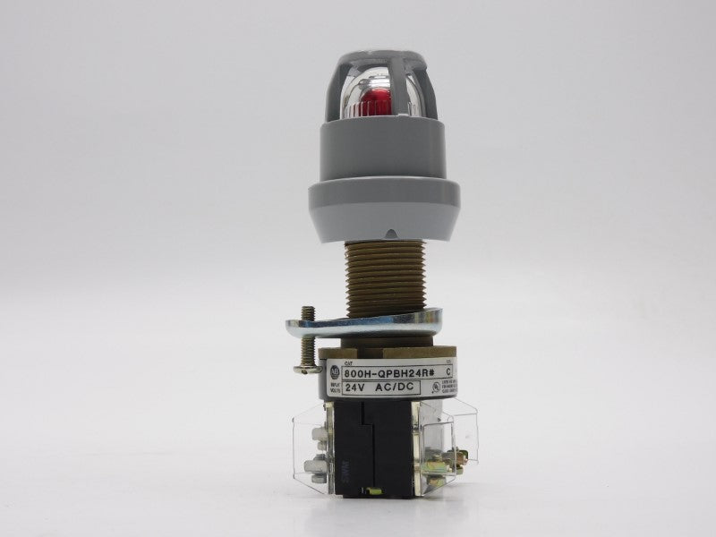 ALLEN BRADLEY 800H-QPBH24R SER. C 24V (WH) NSMP