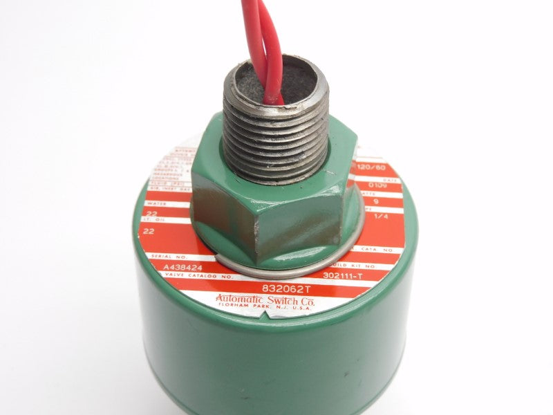 ASCO 832062T 120V 22PSI 1/4" UNMP