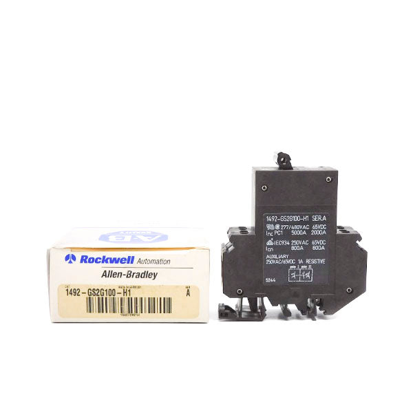 ALLEN BRADLEY 1492-GS2G100-H1 SER. A 277/480VAC 5000A (GY/BL) NSMP