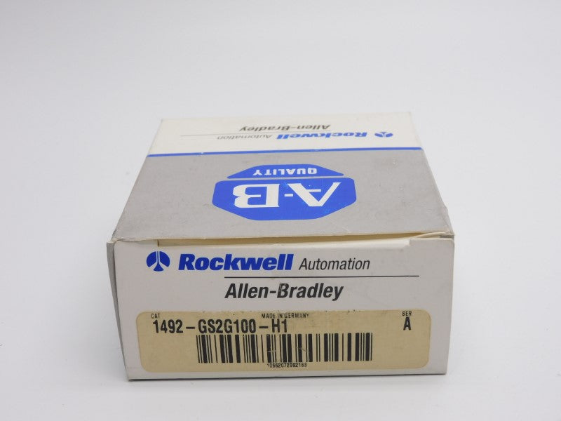 ALLEN BRADLEY 1492-GS2G100-H1 SER. A 277/480VAC 5000A (GY/BL) NSMP