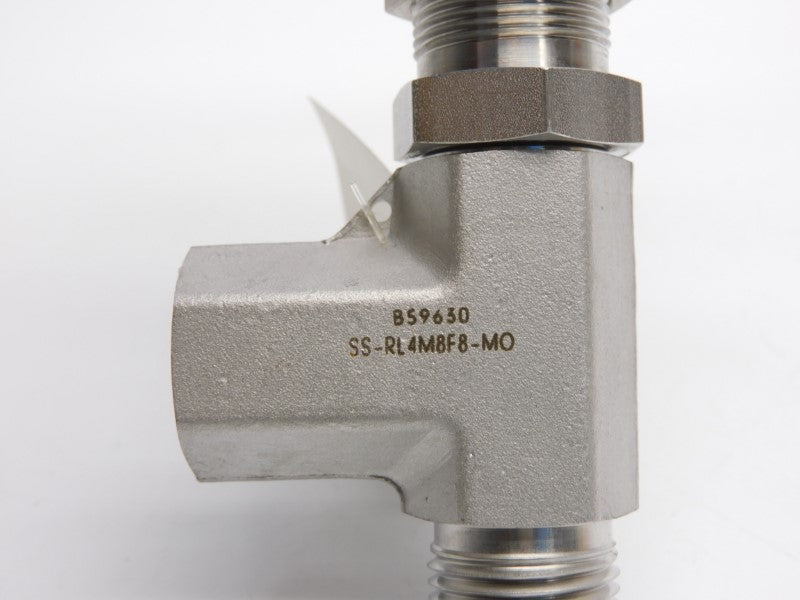 SWAGELOK SS-RL4M8F8-MO 10-225PSI NSNP