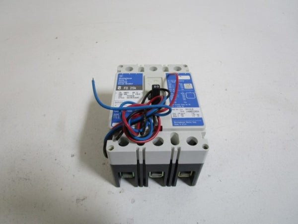 WESTINGHOUSE CIRCUIT BREAKER FD3020A02 NSMP