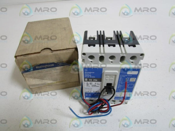 WESTINGHOUSE CIRCUIT BREAKER FD3020A02 NSMP