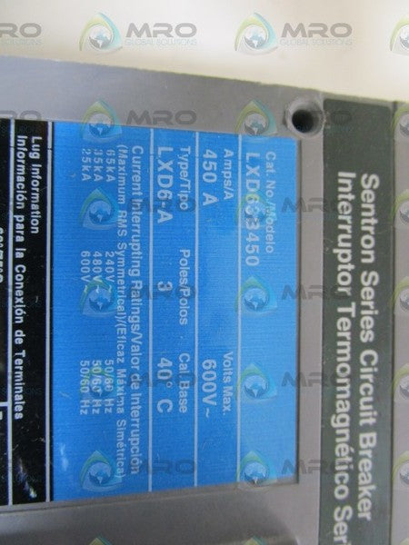 SIEMENS LXD63B450L (AS PICTURED)  NSMP